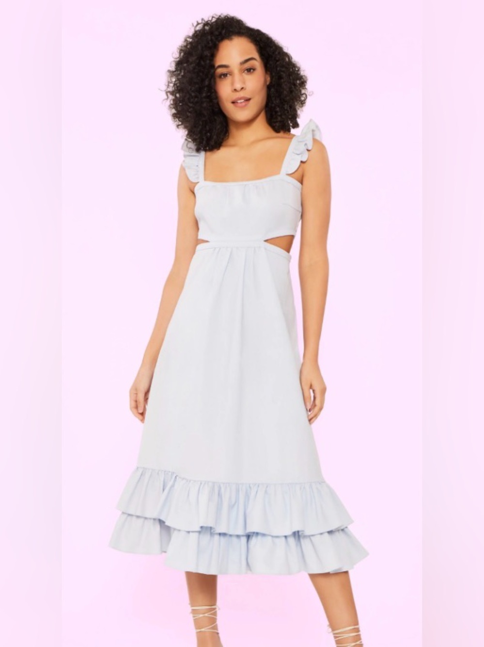Likely Blue Katrina Midi Dress size 2